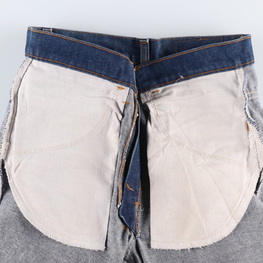 70s-80'S Levi's Orange Tab Straight Denim Pants, Men's Size W30 (approx.), Vintage unclear blue type Vintage Second Hand
