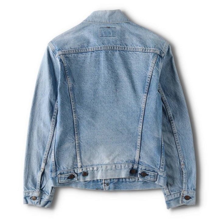 1970'S Levi's 70505 Denim Jacket, Made in USA, Men's Size S (approx.), Vintage cotton blue type Vintage Second Hand