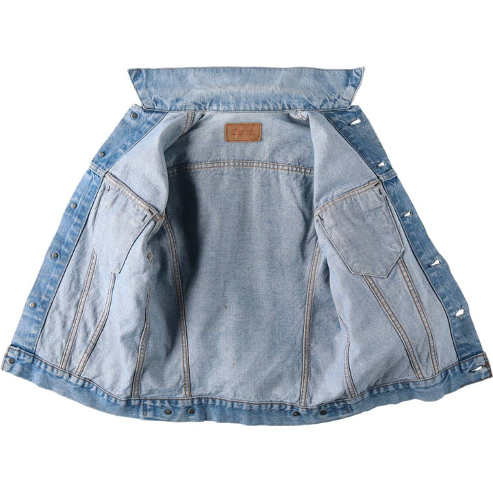 1970'S Levi's 70505 Denim Jacket, Made in USA, Men's Size S (approx.), Vintage cotton blue type Vintage Second Hand