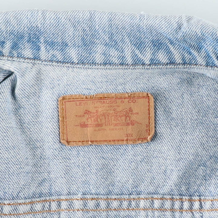 1970'S Levi's 70505 Denim Jacket, Made in USA, Men's Size S (approx.), Vintage cotton blue type Vintage Second Hand