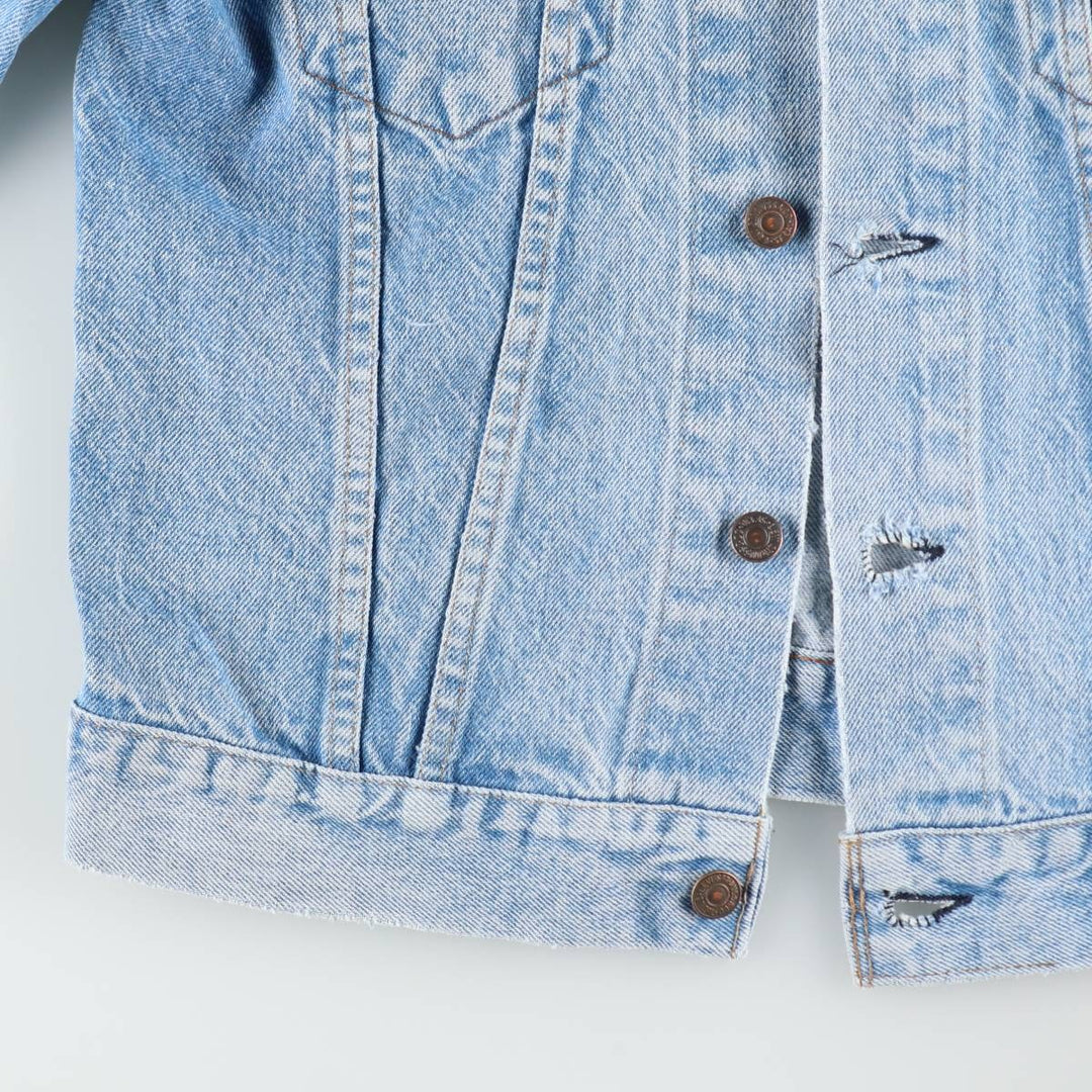 1970'S Levi's 70505 Denim Jacket, Made in USA, Men's Size S (approx.), Vintage cotton blue type Vintage Second Hand