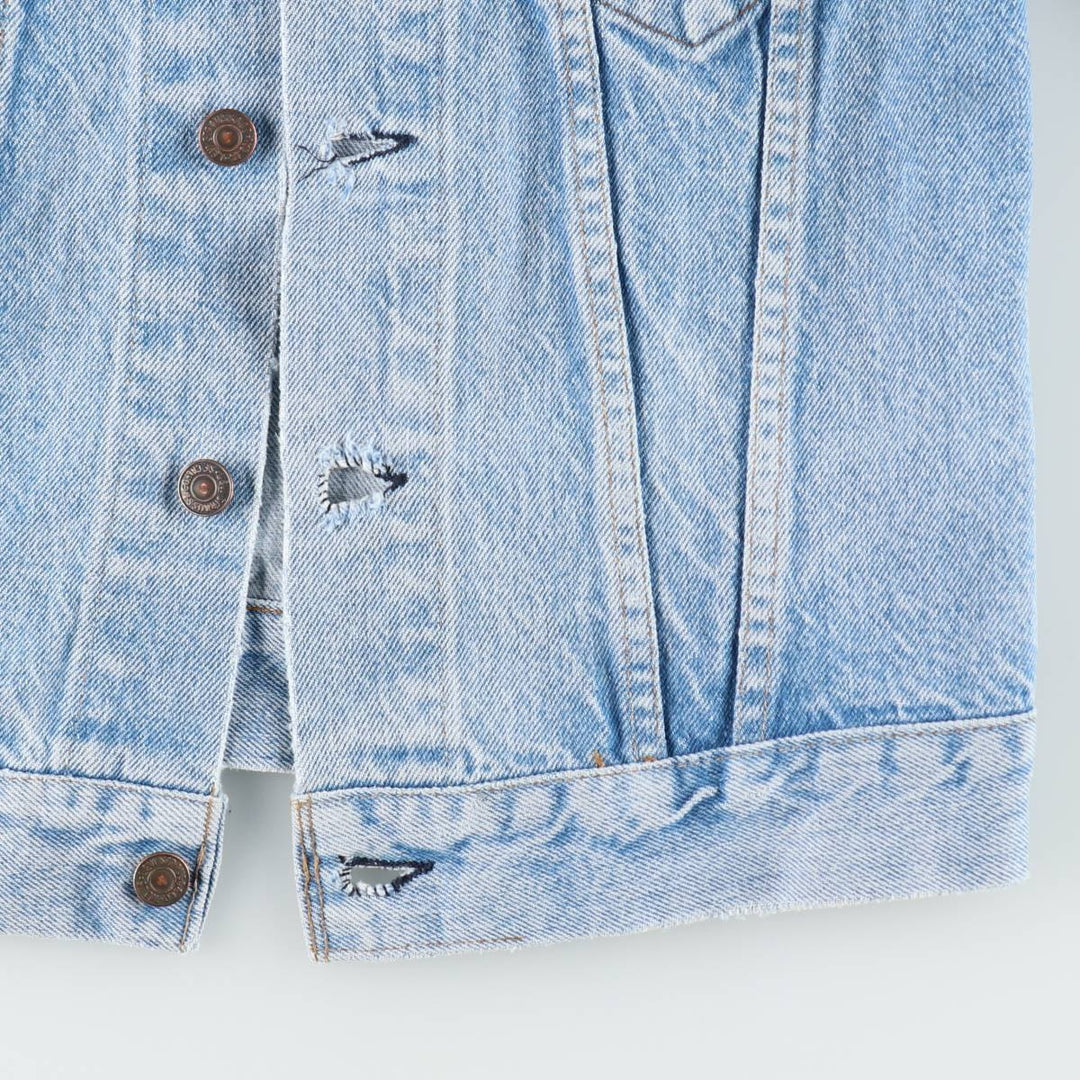 1970'S Levi's 70505 Denim Jacket, Made in USA, Men's Size S (approx.), Vintage cotton blue type Vintage Second Hand