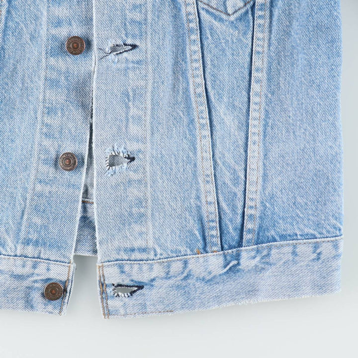 1970'S Levi's 70505 Denim Jacket, Made in USA, Men's Size S (approx.), Vintage cotton blue type Vintage Second Hand