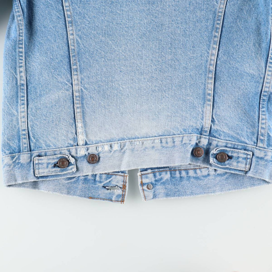 1970'S Levi's 70505 Denim Jacket, Made in USA, Men's Size S (approx.), Vintage cotton blue type Vintage Second Hand