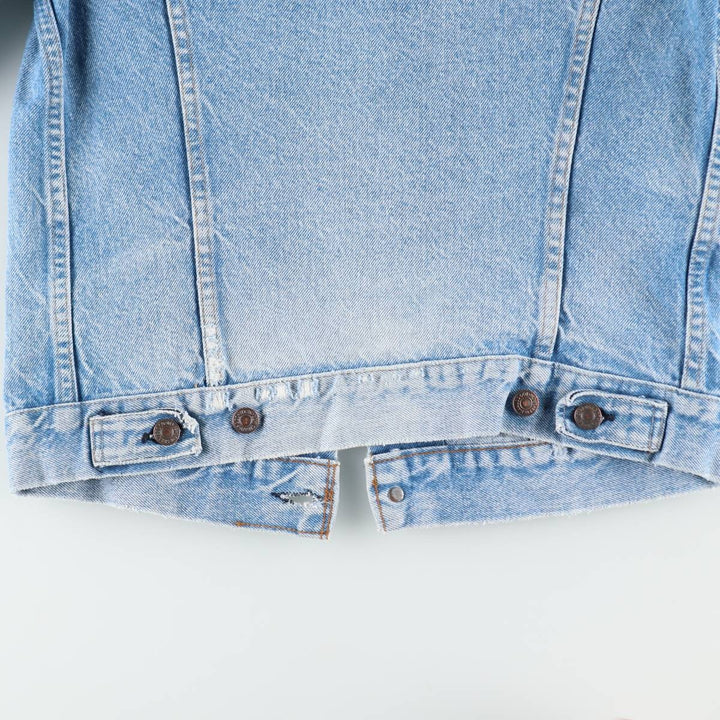 1970'S Levi's 70505 Denim Jacket, Made in USA, Men's Size S (approx.), Vintage cotton blue type Vintage Second Hand