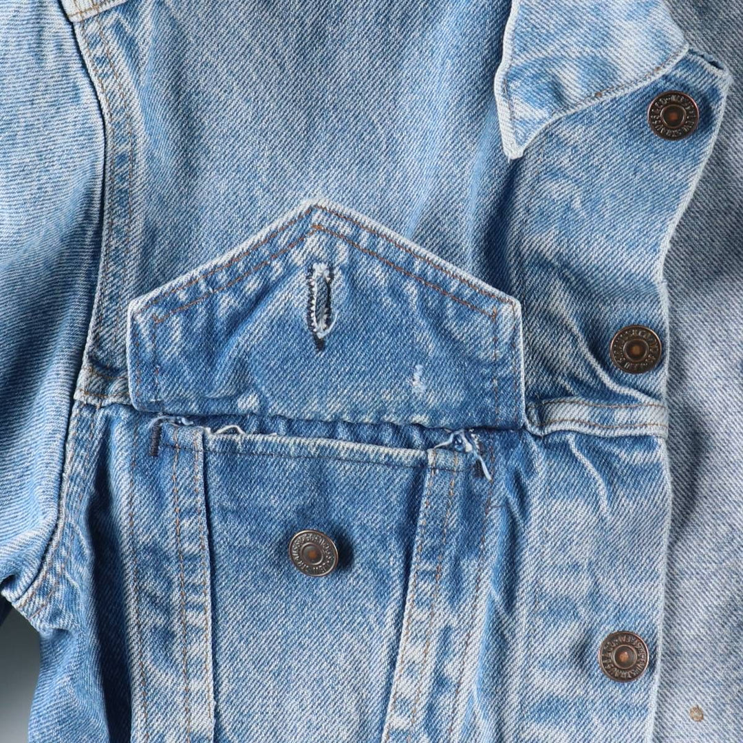 1970'S Levi's 70505 Denim Jacket, Made in USA, Men's Size S (approx.), Vintage cotton blue type Vintage Second Hand