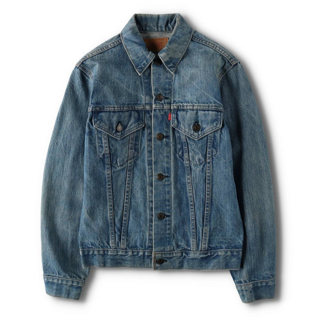 1970'S Levi's 70505-0213 Denim Jacket, Made in USA, Men's Size S (approx.), Vintage cotton blue type Vintage Second Hand