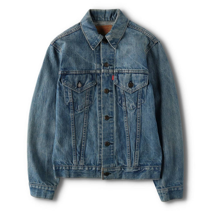 1970'S Levi's 70505-0213 Denim Jacket, Made in USA, Men's Size S (approx.), Vintage cotton blue type Vintage Second Hand