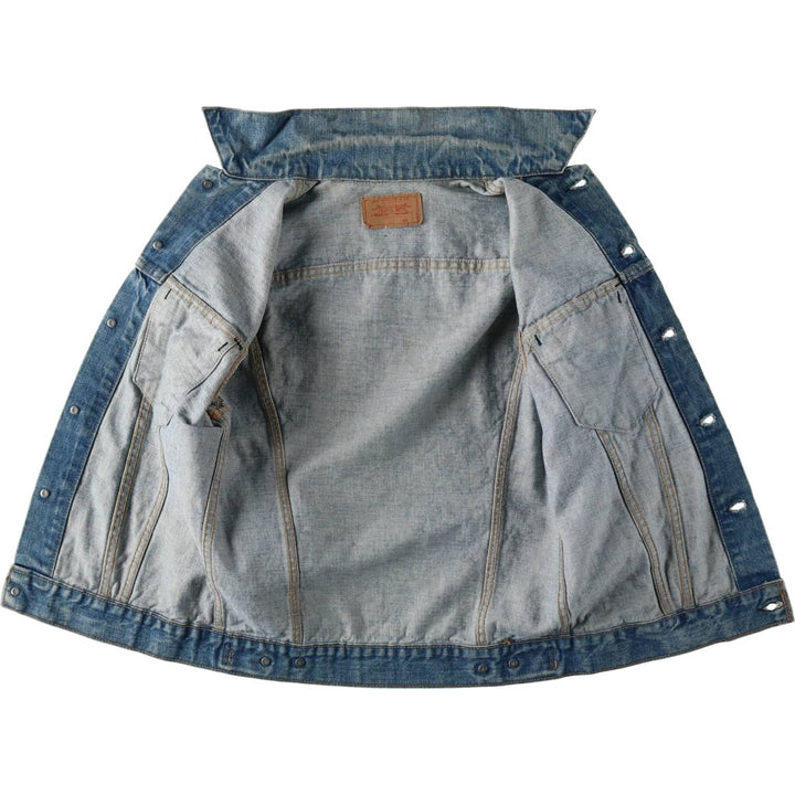 1970'S Levi's 70505-0213 Denim Jacket, Made in USA, Men's Size S (approx.), Vintage cotton blue type Vintage Second Hand