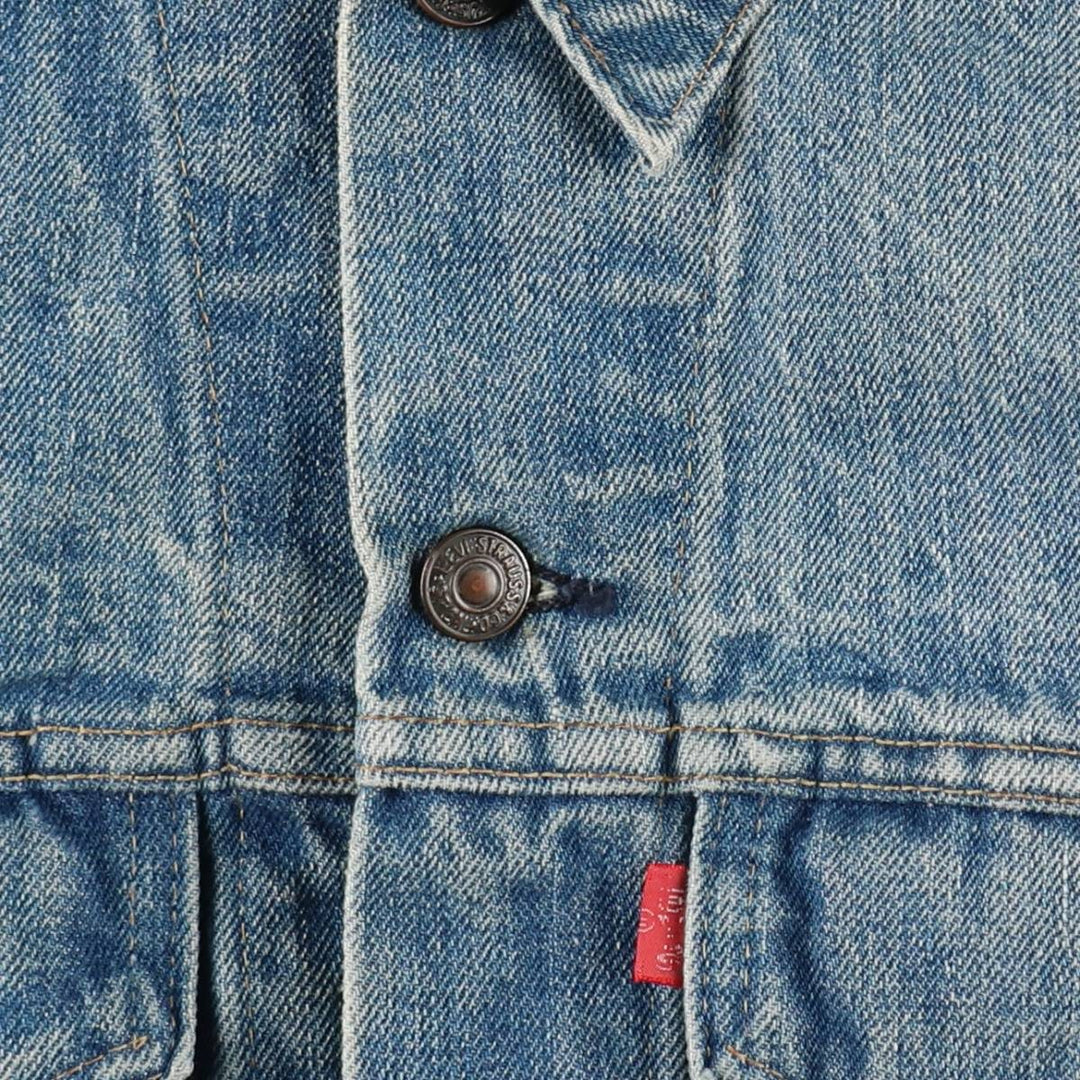 1970'S Levi's 70505-0213 Denim Jacket, Made in USA, Men's Size S (approx.), Vintage cotton blue type Vintage Second Hand