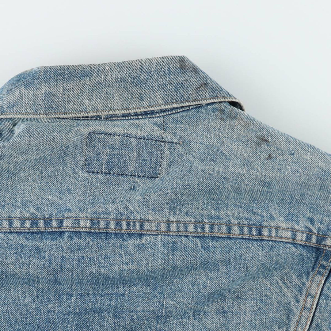 1970'S Levi's 70505-0213 Denim Jacket, Made in USA, Men's Size S (approx.), Vintage cotton blue type Vintage Second Hand