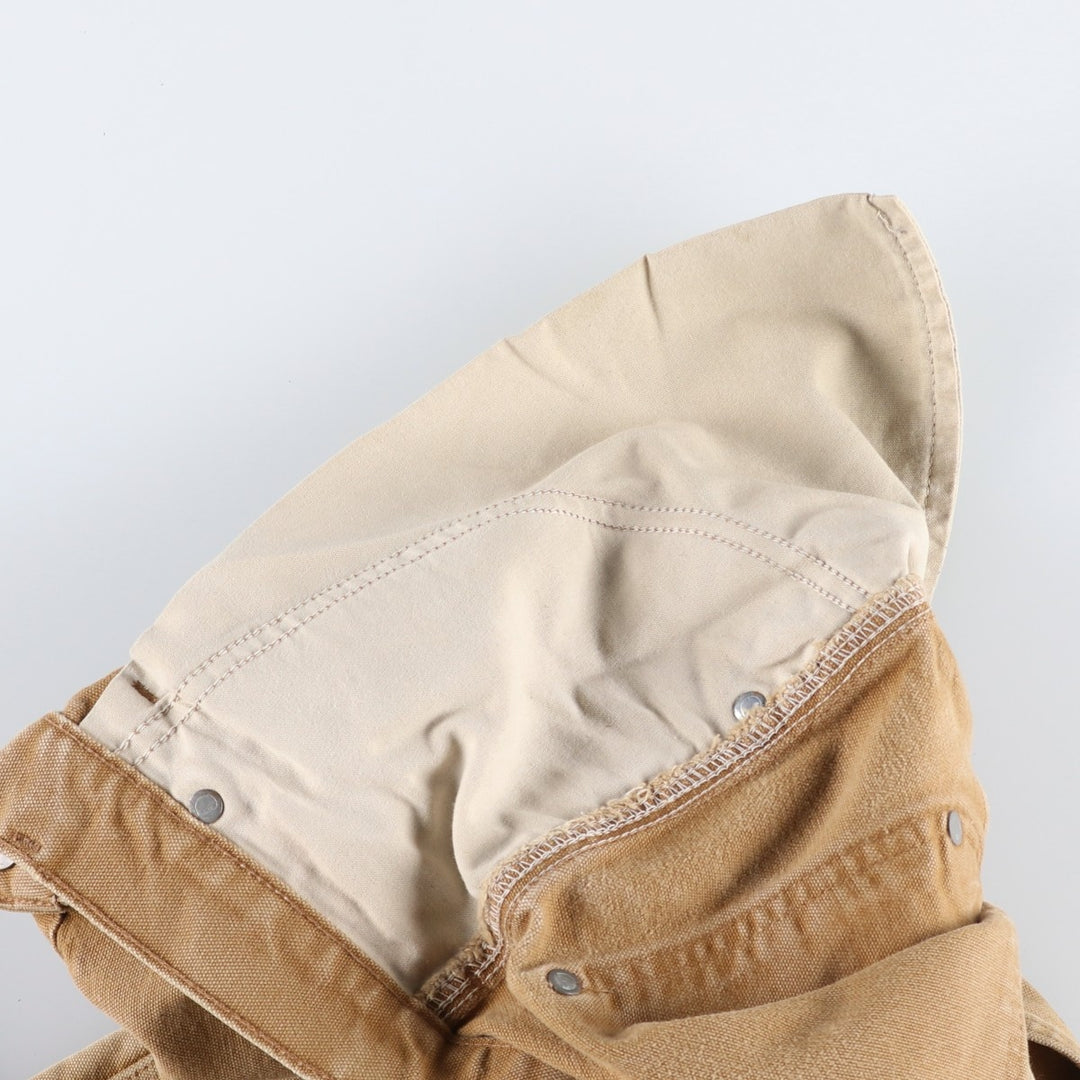 Carhartt Original Dungaree Fit Painted Double Knee Duck Painter Pants, Men's W31 (approx.) cotton Beige type Vintage Second Hand