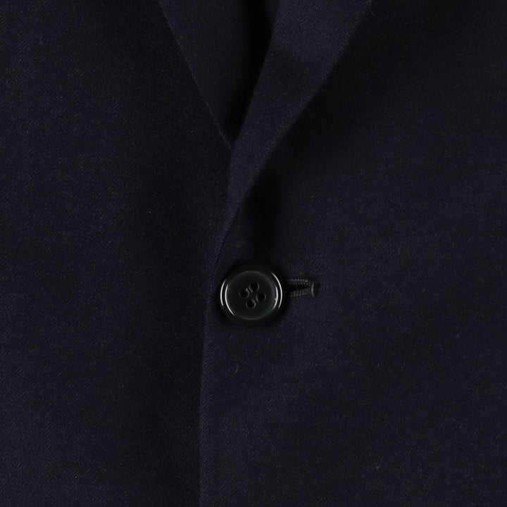 Pierre Cardin Wool Tailored Jacket Men's M size wool navy blue type Vintage Second Hand