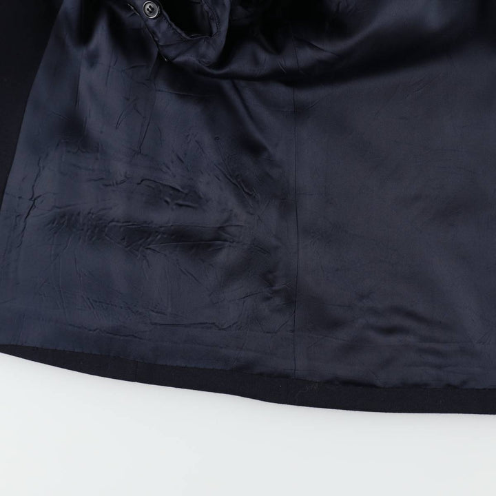 Pierre Cardin Wool Tailored Jacket Men's M size wool navy blue type Vintage Second Hand