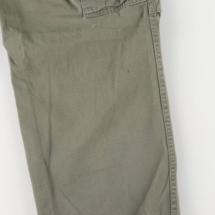 1960'S US Military Jungle Fatigue 4th Edition Ripstop Military Combat Pants, Men's Size Small, Vintage unclear Khaki type Vintage Second Hand