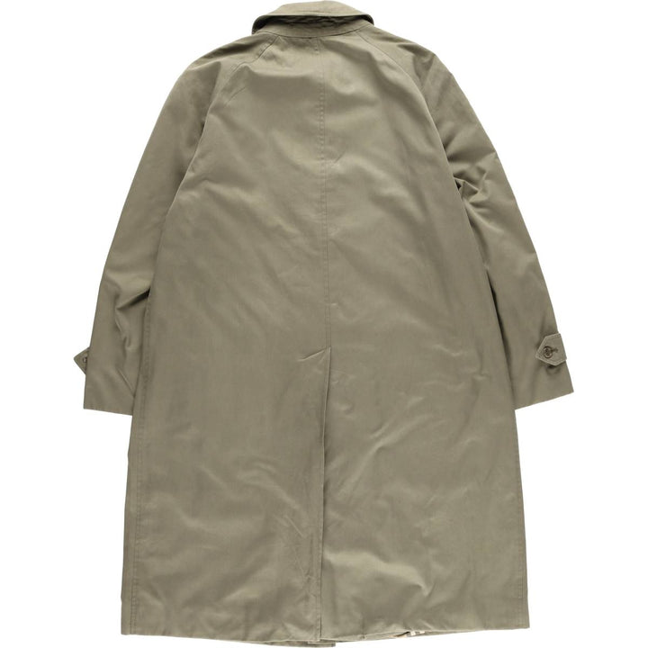 Burberry's Balmacaan coat, made in England, size M cotton Khaki type sage green Vintage Second Hand