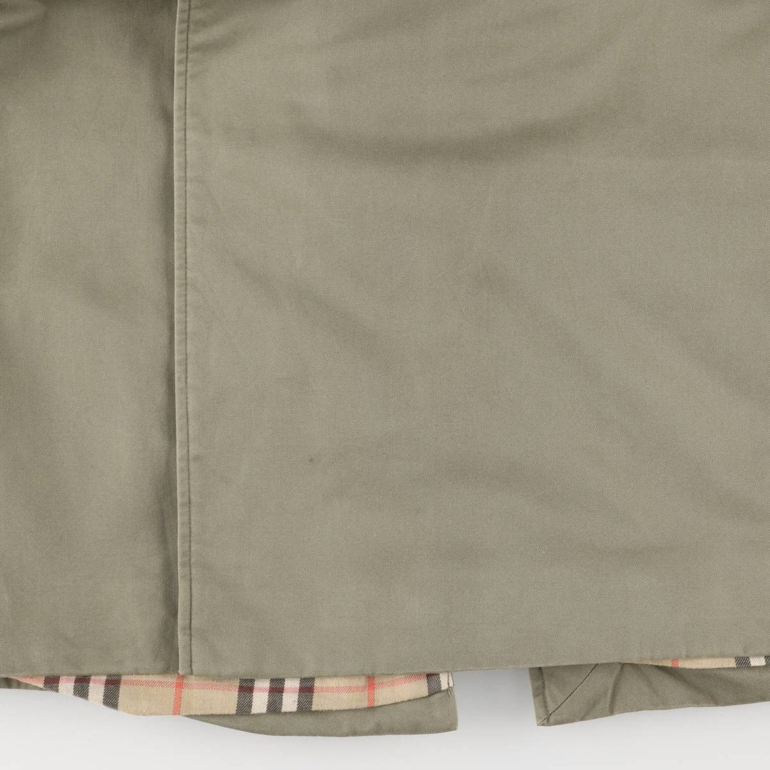 Burberry's Balmacaan coat, made in England, size M cotton Khaki type sage green Vintage Second Hand