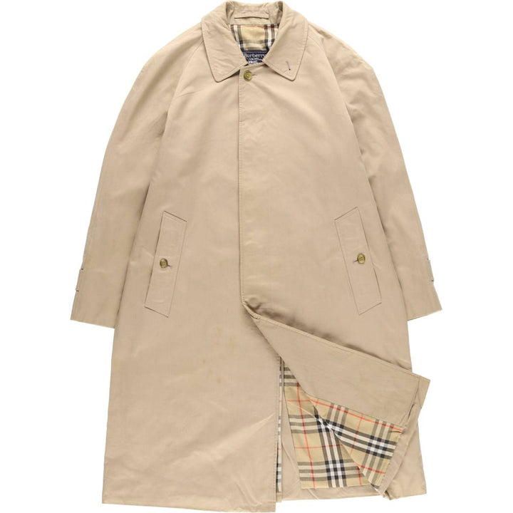 Burberry's Balmacaan coat, made in England, size M cotton Beige type Vintage Second Hand
