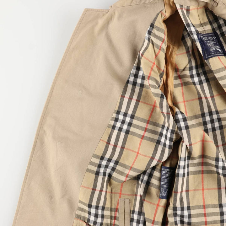 Burberry's Balmacaan coat, made in England, size M cotton Beige type Vintage Second Hand