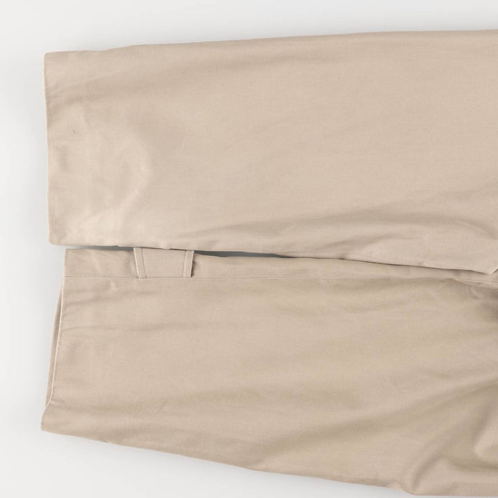 Burberry's plain Balmacaan coat, made in England, men's size XL polyester Beige type Vintage Second Hand