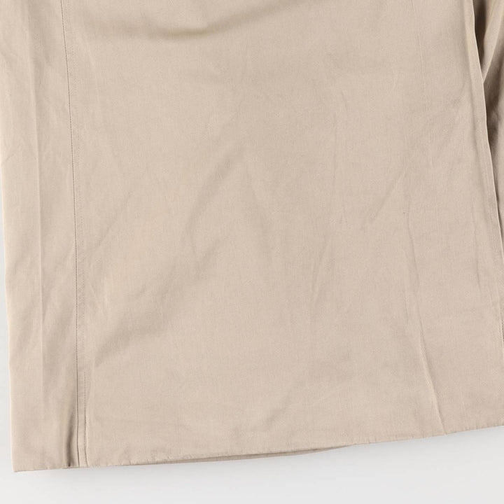 Burberry's plain Balmacaan coat, made in England, men's size XL polyester Beige type Vintage Second Hand
