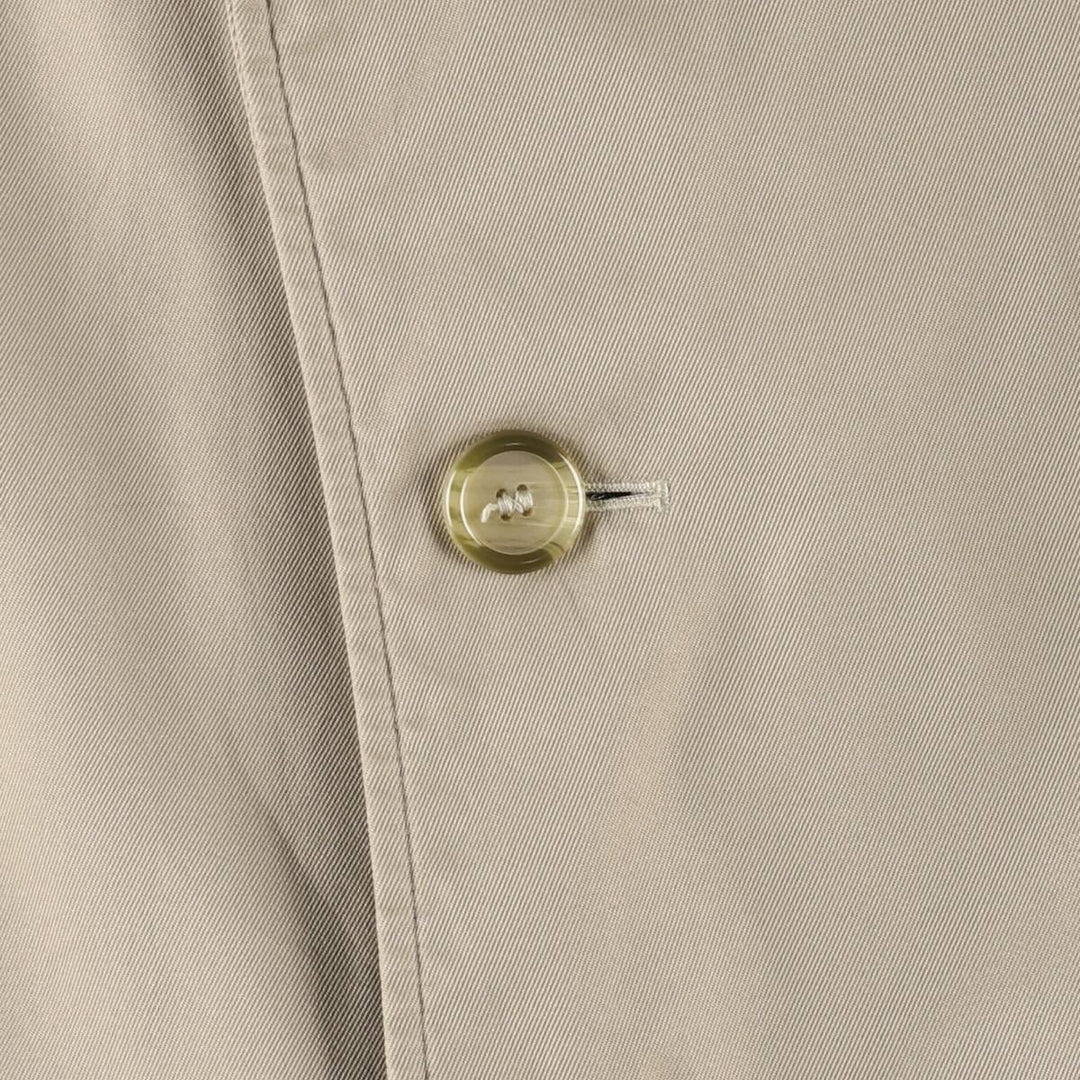 Burberry's trench coat, made in England, size L polyester Beige type Vintage Second Hand