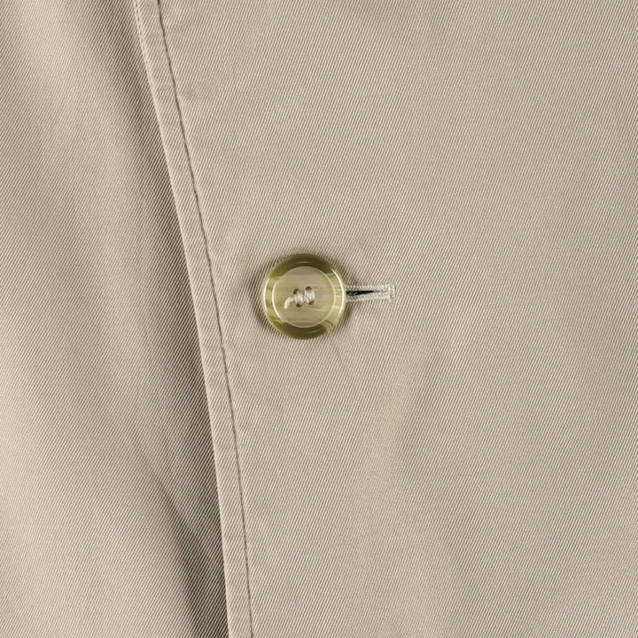 Burberry's trench coat, made in England, size L polyester Beige type Vintage Second Hand