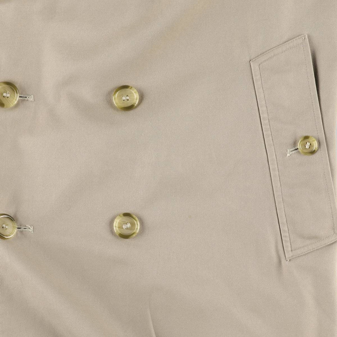 Burberry's trench coat, made in England, size L polyester Beige type Vintage Second Hand
