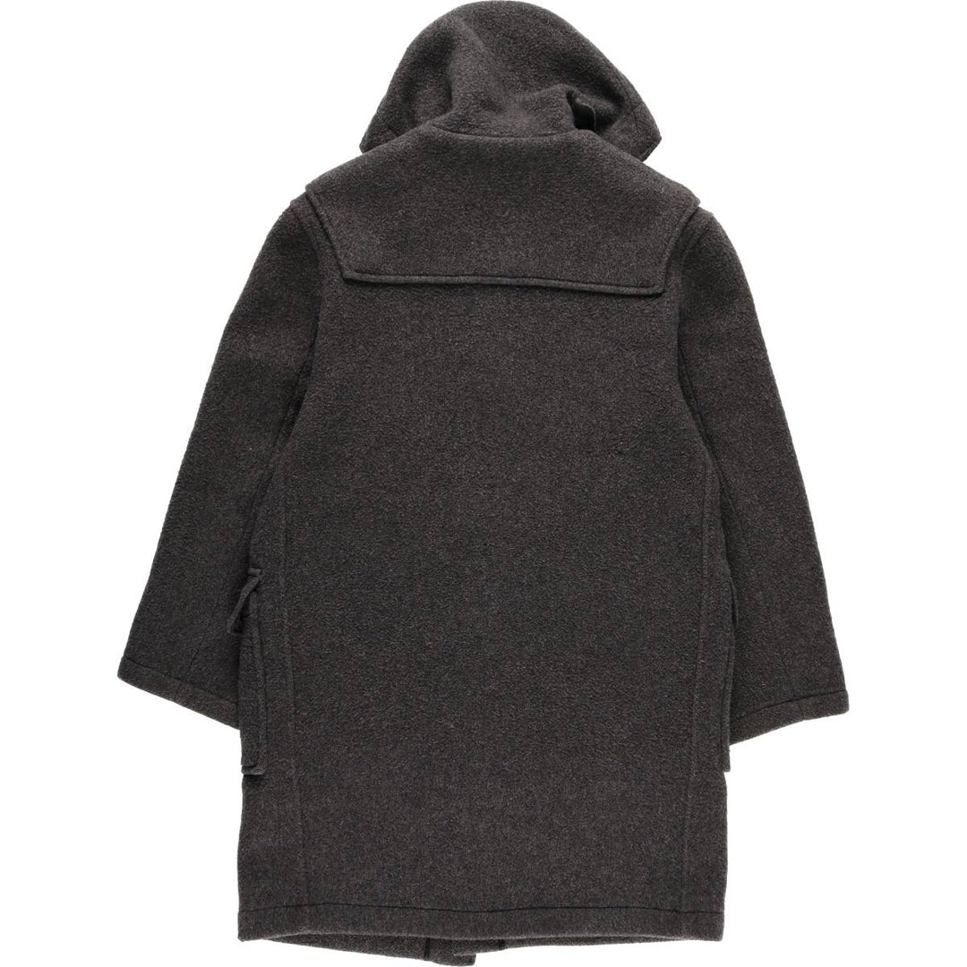 Gloverall duffle coat, made in England, men's size M wool gray type Vintage Second Hand