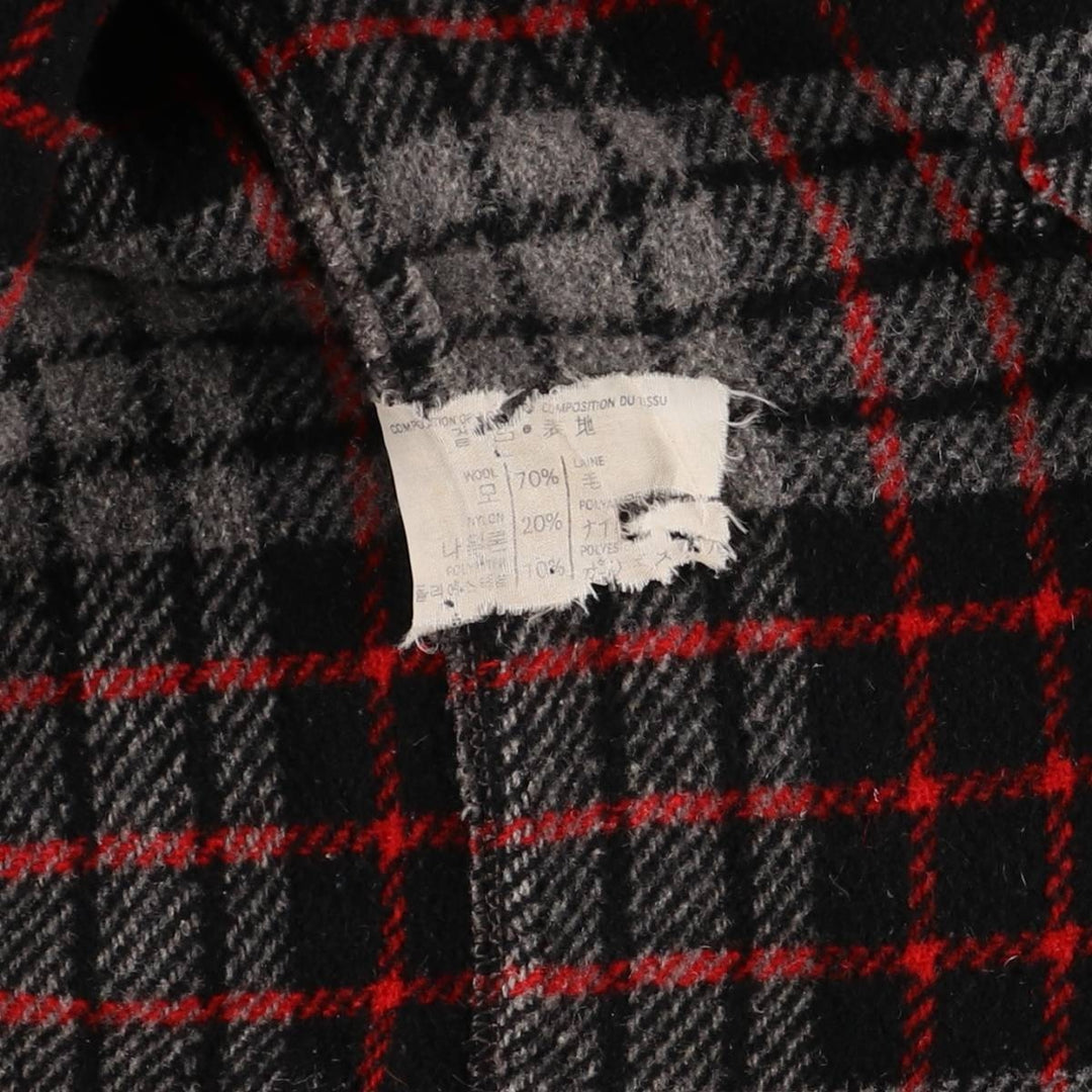 Gloverall duffle coat, made in England, men's size M wool gray type Vintage Second Hand