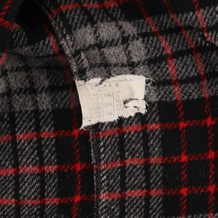 Gloverall duffle coat, made in England, men's size M wool gray type Vintage Second Hand