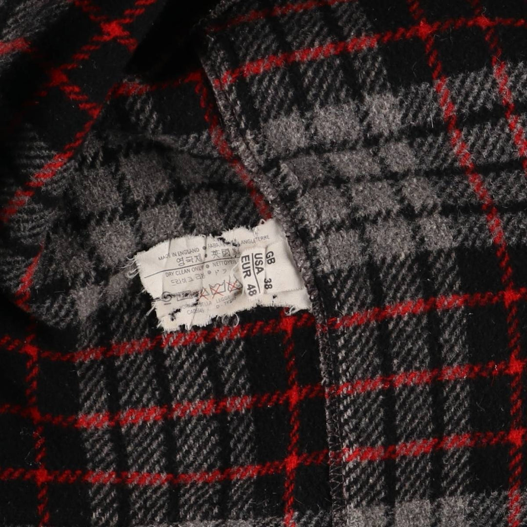 Gloverall duffle coat, made in England, men's size M wool gray type Vintage Second Hand