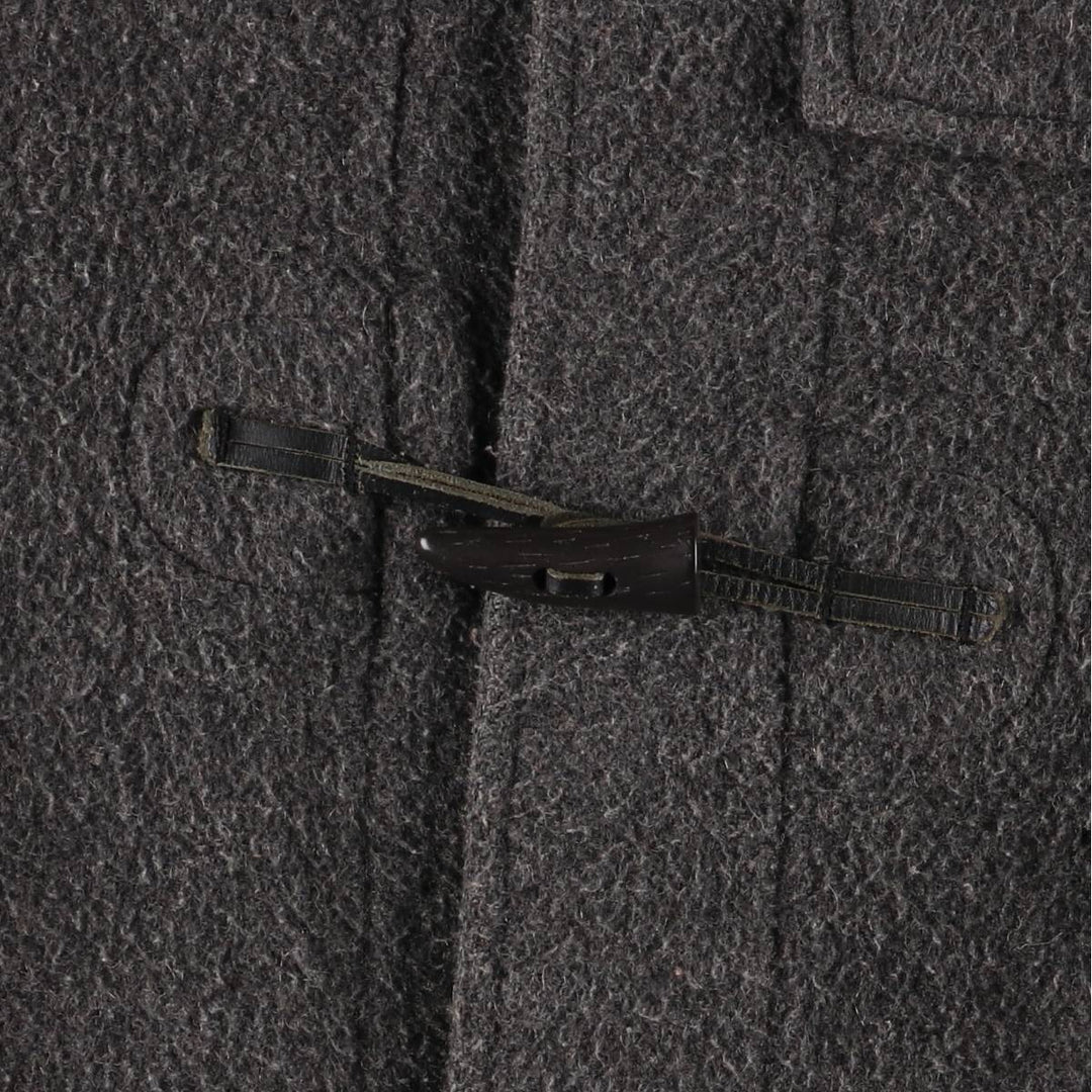 Gloverall duffle coat, made in England, men's size M wool gray type Vintage Second Hand