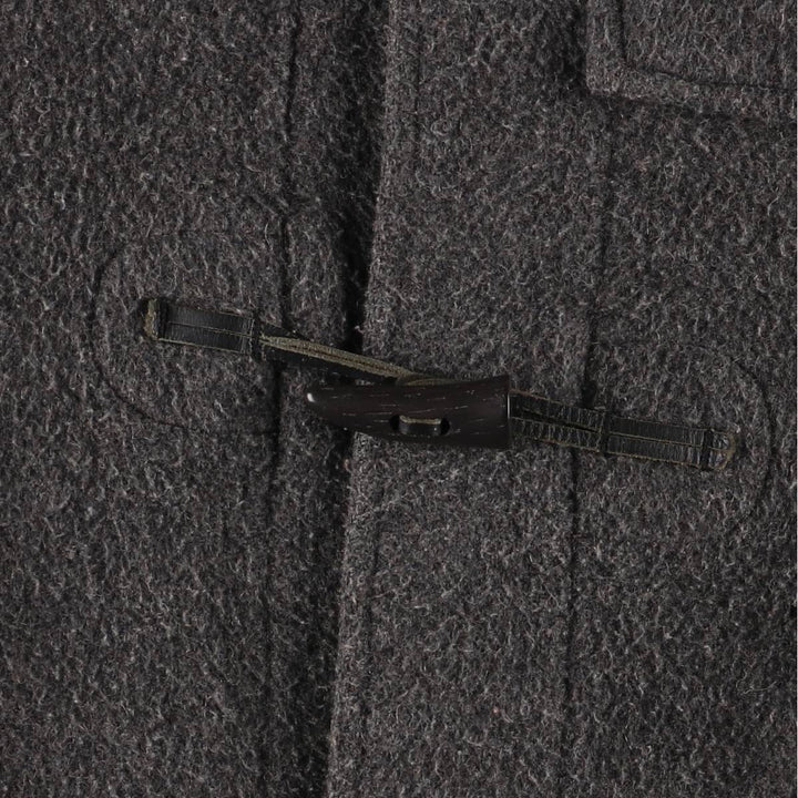Gloverall duffle coat, made in England, men's size M wool gray type Vintage Second Hand