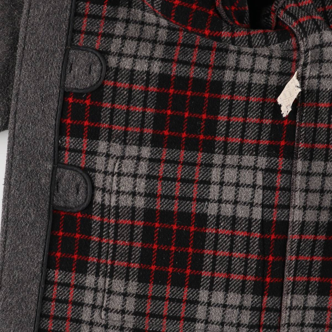 Gloverall duffle coat, made in England, men's size M wool gray type Vintage Second Hand