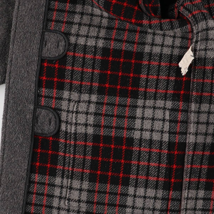 Gloverall duffle coat, made in England, men's size M wool gray type Vintage Second Hand