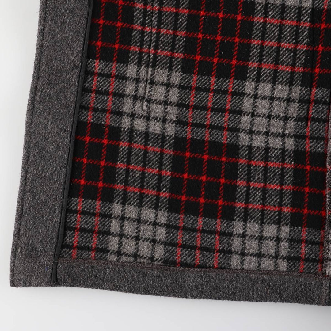 Gloverall duffle coat, made in England, men's size M wool gray type Vintage Second Hand