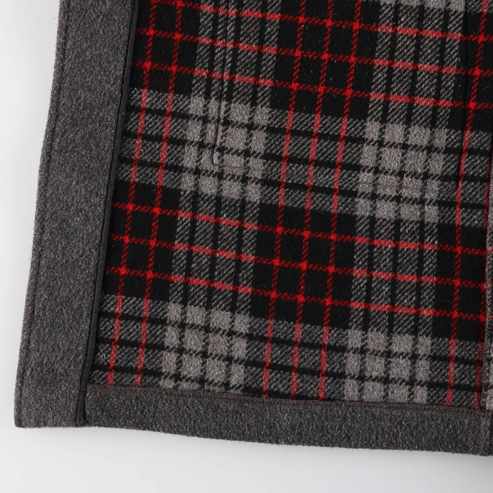 Gloverall duffle coat, made in England, men's size M wool gray type Vintage Second Hand