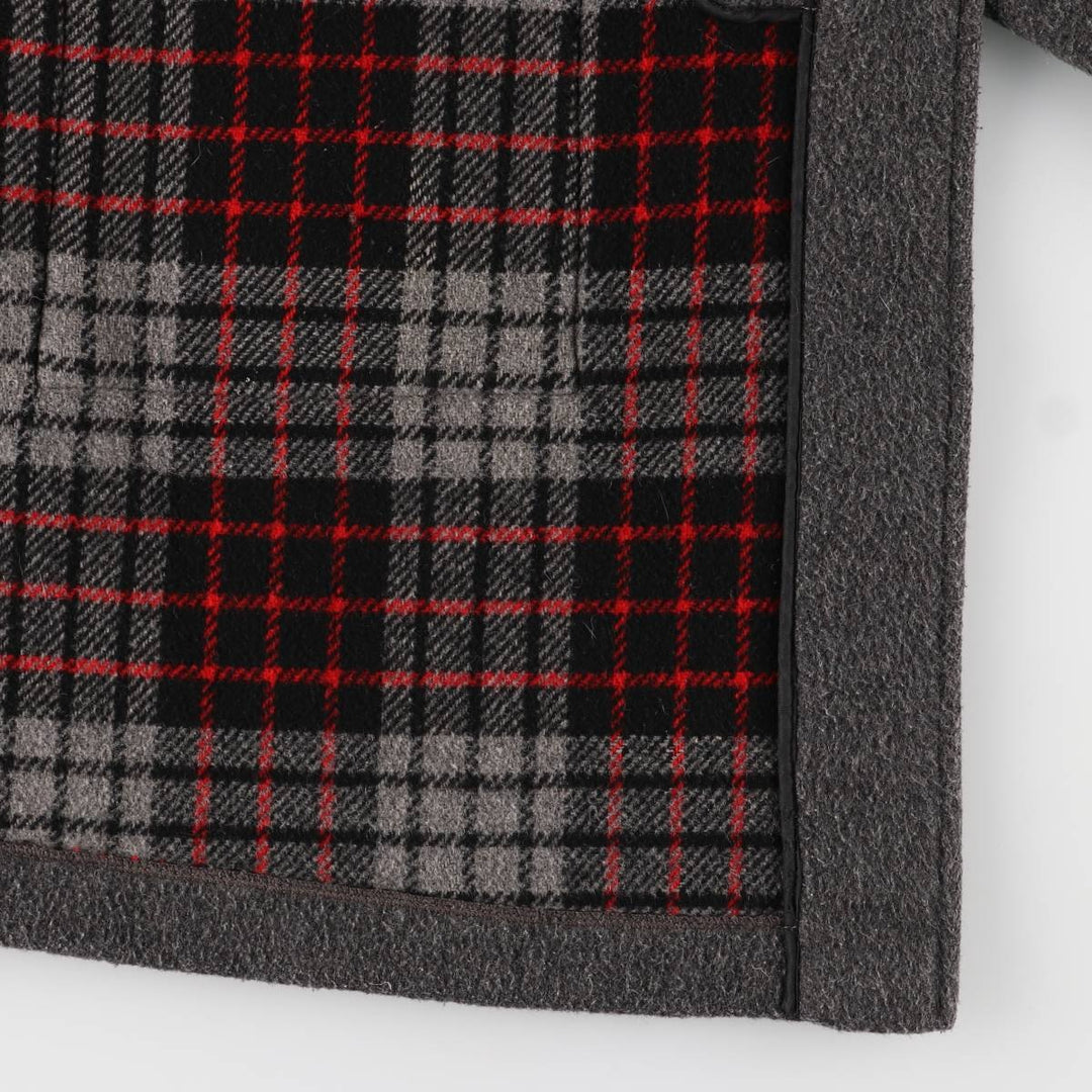 Gloverall duffle coat, made in England, men's size M wool gray type Vintage Second Hand