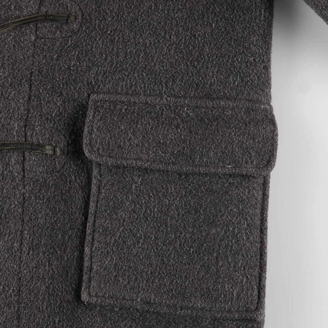 Gloverall duffle coat, made in England, men's size M wool gray type Vintage Second Hand