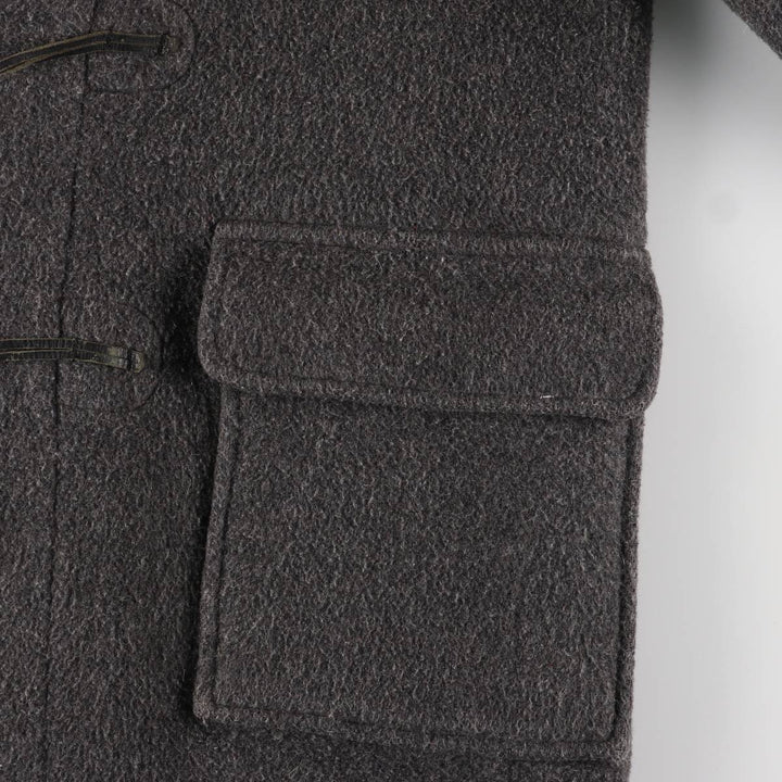 Gloverall duffle coat, made in England, men's size M wool gray type Vintage Second Hand