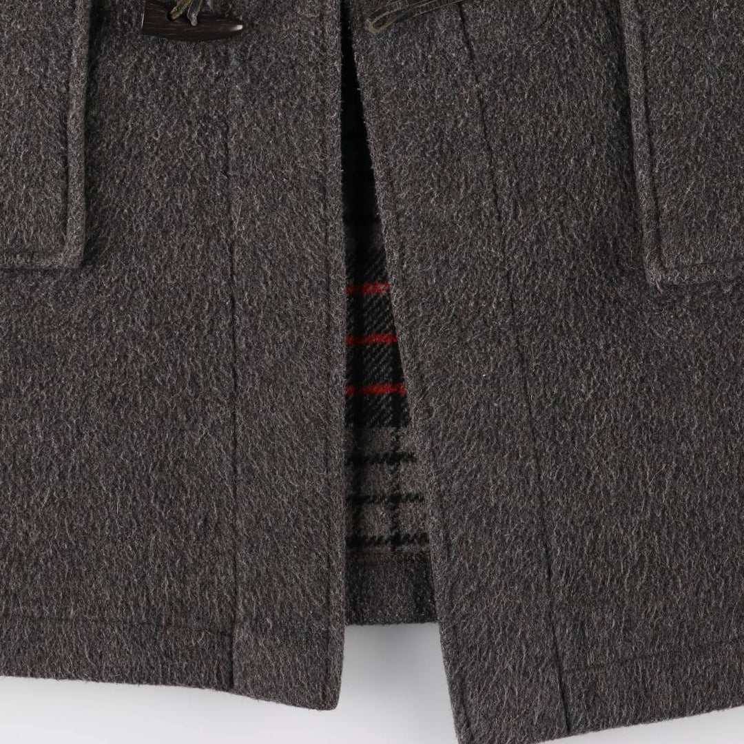 Gloverall duffle coat, made in England, men's size M wool gray type Vintage Second Hand