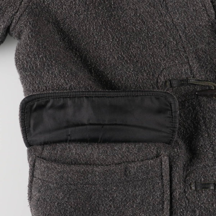 Gloverall duffle coat, made in England, men's size M wool gray type Vintage Second Hand