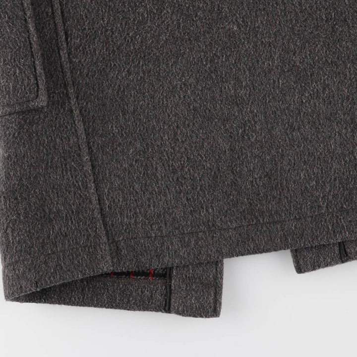 Gloverall duffle coat, made in England, men's size M wool gray type Vintage Second Hand