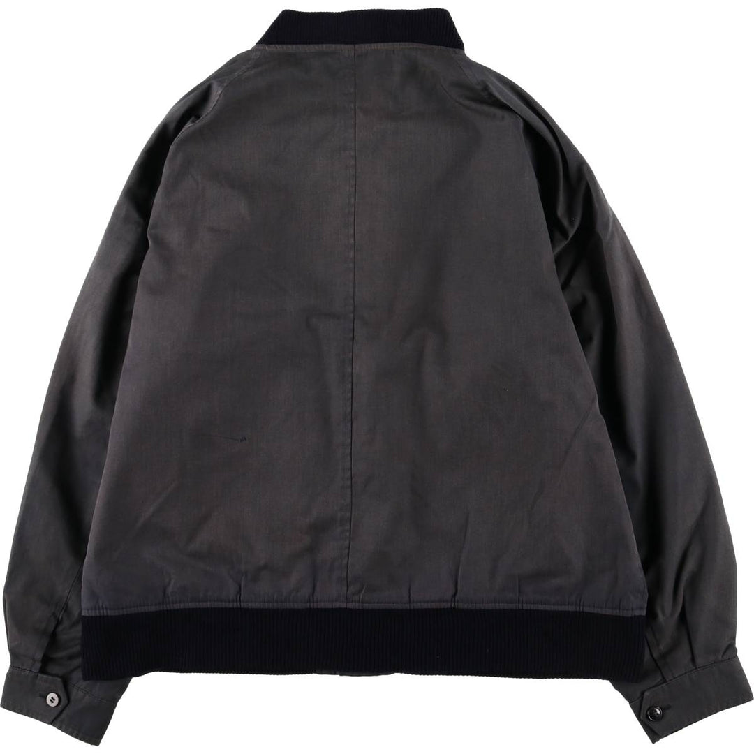 Burberry's blouson, made in Spain, men's size XL polyester gray type Vintage Second Hand