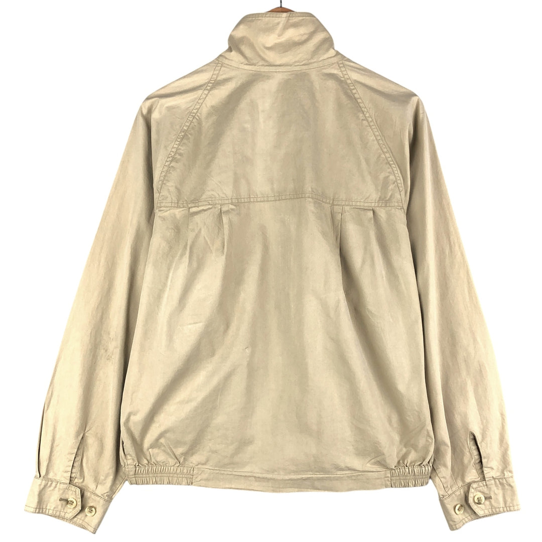 Burberry's Harrington Jacket Swing Top Men's XL cotton Beige type Vintage Second Hand
