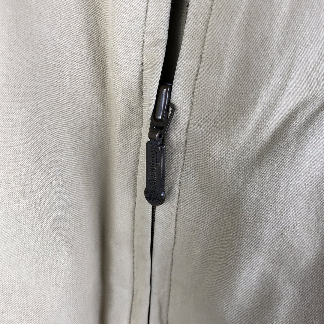 Burberry's Harrington Jacket Swing Top Men's XL cotton Beige type Vintage Second Hand