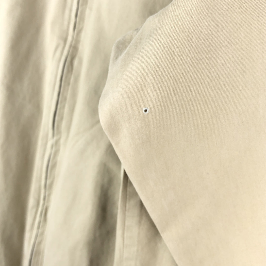 Burberry's Harrington Jacket Swing Top Men's XL cotton Beige type Vintage Second Hand