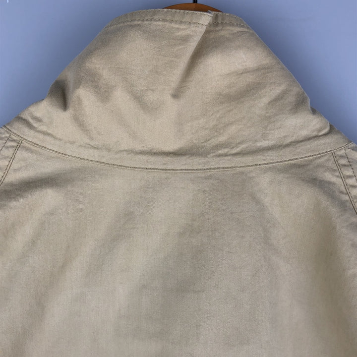 Burberry's Harrington Jacket Swing Top Men's XL cotton Beige type Vintage Second Hand