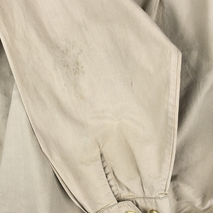 Burberry's Harrington Jacket Swing Top Men's XL cotton Beige type Vintage Second Hand